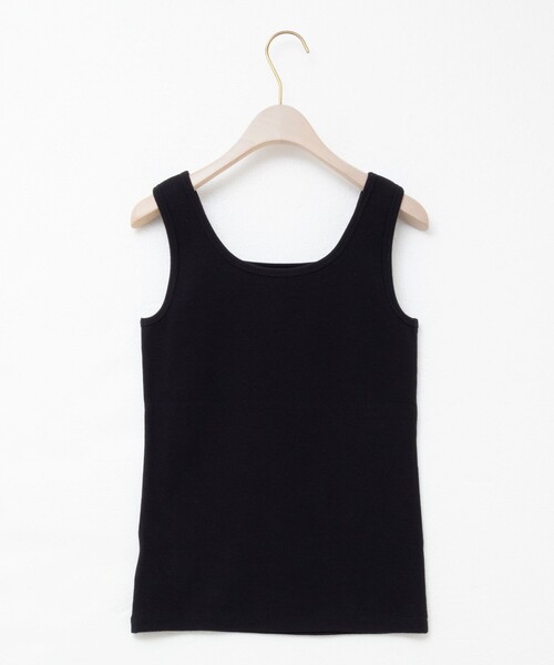 NOLLEY’S Sophi（ノーリーズソフィ）の「2WAYベアテレコタンクトプ（タンクトップ・レディース・ホワイト/ブラック/グレイッシュベージュ・FREE）」の17枚目の写真