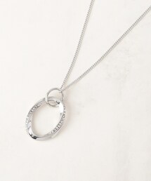 grove | ツイストオーバルビジューネックレス(ネックレス)