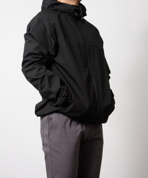 NYLAUS(ナイラス)の「【Nylaus】撥水/防風/防花粉/ストレッチ 裏メッシュジップパーカー マウンテンパーカー フルジップパーカー(パーカー・メンズ・杢グレー/カーキ/ブラック×グレー/ブラック×カーキ/ブラック・L/M)」の7枚目の写真