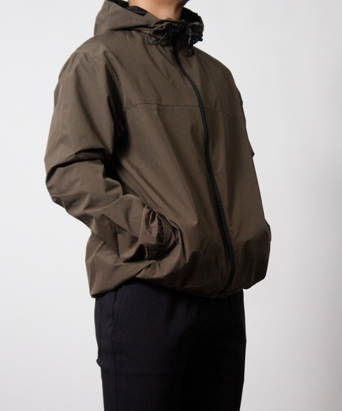NYLAUS(ナイラス)の「【Nylaus】撥水/防風/防花粉/ストレッチ 裏メッシュジップパーカー マウンテンパーカー フルジップパーカー(パーカー・メンズ・杢グレー/カーキ/ブラック×グレー/ブラック×カーキ/ブラック・L/M)」の20枚目の写真