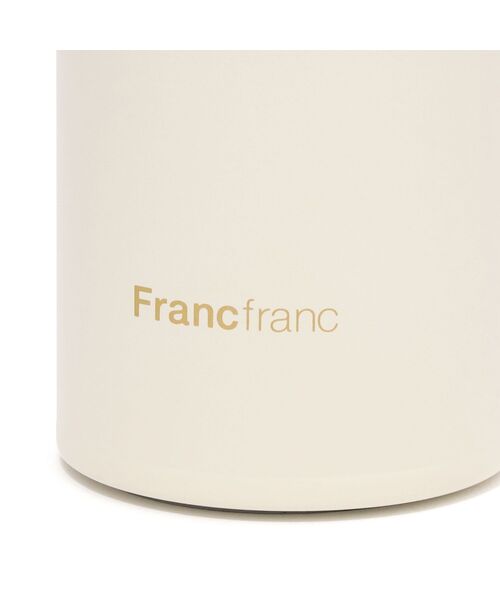 Francfranc(フランフラン)の「マット ステンレスボトル 350ml ホワイト 水筒 マイボトル(水筒・レディース・ホワイト・FREE)」の3枚目の写真