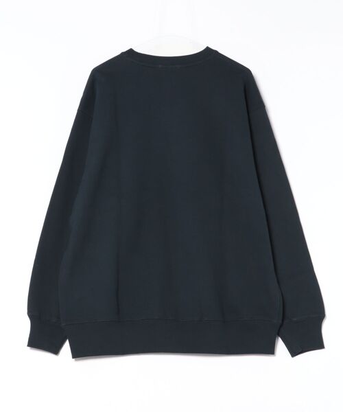 BANKS（バンクス）の「CREW / BANKS JOURNAL(バンクスジャーナル)スタンダードシルエットプリント長袖クルーネックスウェットトレーナ（スウェット・メンズ・グレー系その他/ネイビー・X-LARGE/LARGE/MEDIUM）」の3枚目の写真