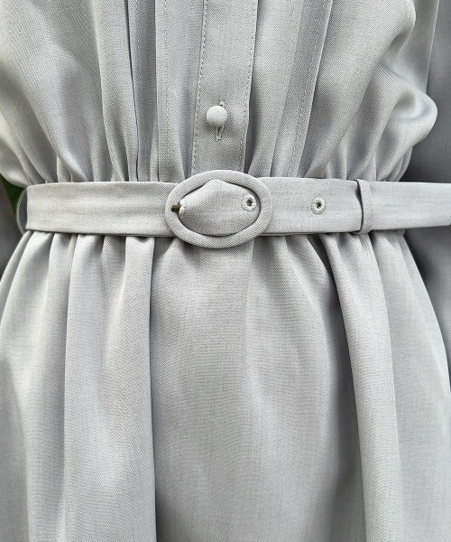 F i.n.t(フィント)の「ビッグリボンクレリック衿ワンピース(ワンピース・レディース・ライトブルー/ネイビー・FREE)」の21枚目の写真