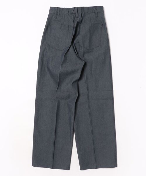 coca（coca）（コカ）の「デニムライクワイドパンツ（スラックス・レディース・ブラック/ブルー・S/M/L）」の20枚目の写真