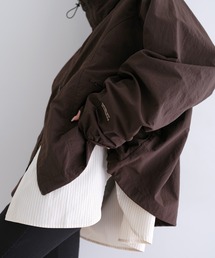 ANME（アンメ）の「接触冷感/UVカット(UPF50＋)/撥水加工ナイロンジップパーカー（マウンテンパーカー）」