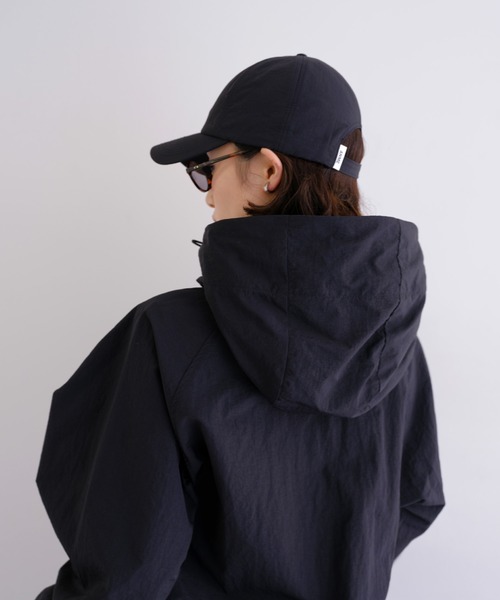 ANME(アンメ)の「【新色追加】ナイロンジップパーカー(接触冷感/UVカット(UPF50+)/撥水加工)(マウンテンパーカー・レディース・ブラウン/グレー/ブラック/ネイビー・M/L)」の10枚目の写真