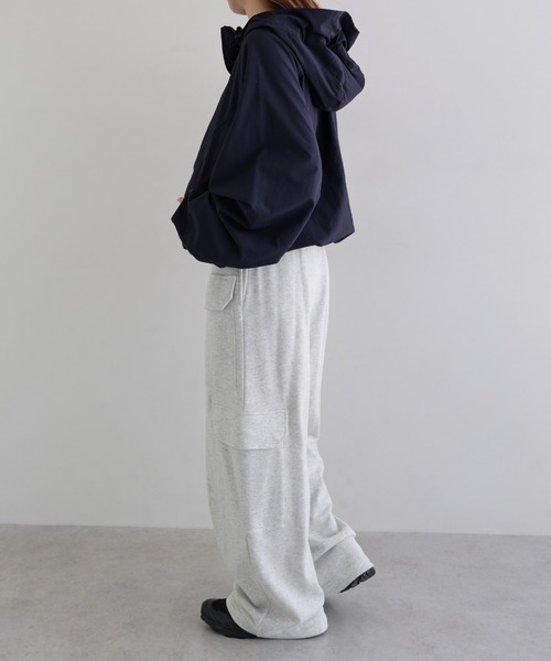 ANME(アンメ)の「【新色追加】ナイロンジップパーカー(接触冷感/UVカット(UPF50+)/撥水加工)(マウンテンパーカー・レディース・ブラウン/グレー/ブラック/ネイビー・M/L)」の22枚目の写真