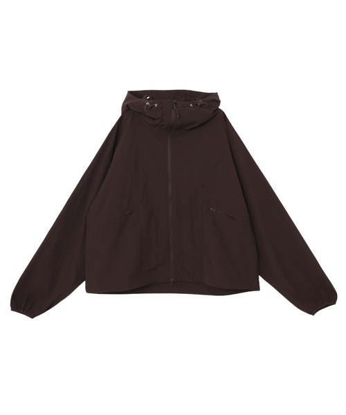 ANME(アンメ)の「【新色追加】ナイロンジップパーカー(接触冷感/UVカット(UPF50+)/撥水加工)(マウンテンパーカー・レディース・ブラウン/グレー/ブラック/ネイビー・M/L)」の17枚目の写真