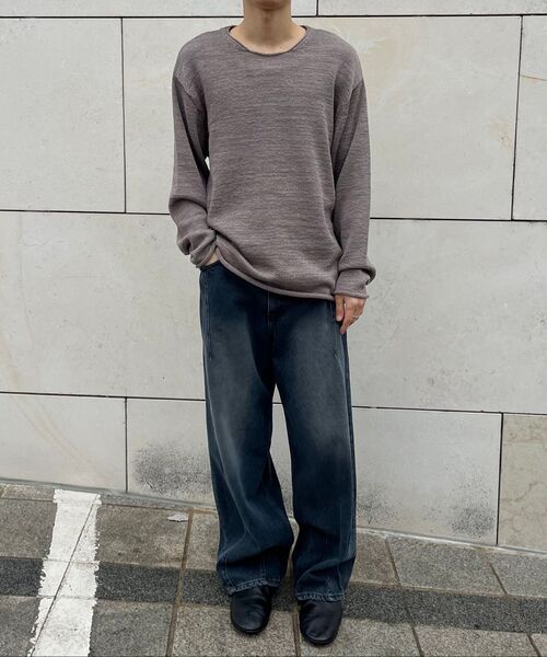 FABREGAT（ファブレガ）の「コンツアーカーブデニムパンツ（オークブルー）（デニムパンツ・レディース・その他・1/2/3）」の9枚目の写真