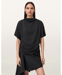 ALLSAINTS | LESLIE SHORT SLEEVE TOP | LESLIE 半袖 トップ(その他トップス)