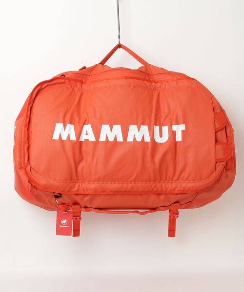 Mammut（マムート）の「【背負えるダッフルバッグ】カーゴ 100L / Cargo 100（ボストンバッグ・メンズ・ブラック/レッド・100L）」の2枚目の写真