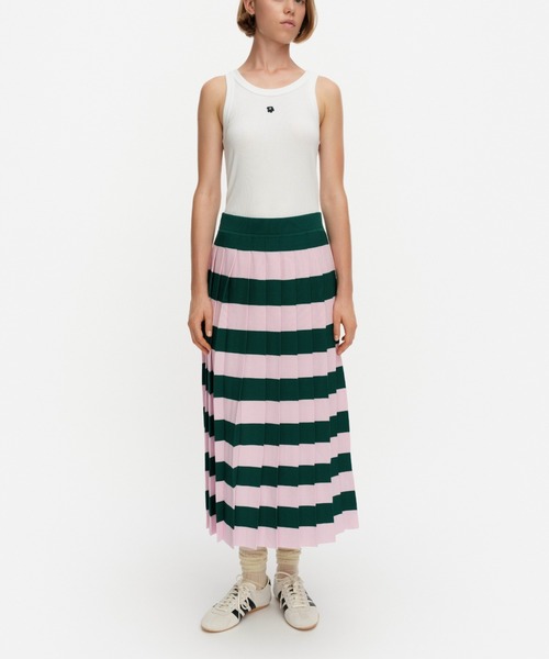 marimekko(マリメッコ)の「【オンラインストア限定】Riemua / Skirt(スカート・レディース・グリーン・SMALL/MEDIUM)」の1枚目の写真