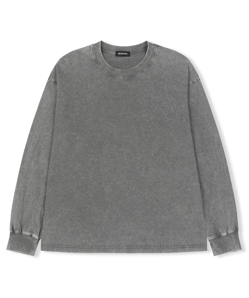 MOOVN(ムブン)の「ピグメントロングスリーブTシャツグレー(Tシャツ/カットソー・メンズ・その他・MEDIUM/LARGE/X-LARGE)」の5枚目の写真