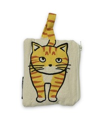 GLOBAL FORME CONCRETE（グローバルフォルムコンクリート）の「【AND PACKABLE】TPO(ティッシュポーチ)ニャンタマ（ポーチ）」