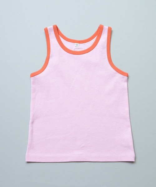 MARKEY'S（マーキーズ）の「無地スパンフライスタンクトップ（Tシャツ/カットソー・キッズ・ピンク/ベージュ/グレー/オフホワイト/ブラック/ライトブルー・140/130/120/110/100/90/80）」の13枚目の写真