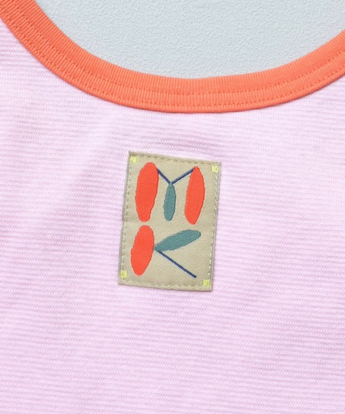 MARKEY'S（マーキーズ）の「無地スパンフライスタンクトップ（Tシャツ/カットソー・キッズ・ピンク/ベージュ/グレー/オフホワイト/ブラック/ライトブルー・140/130/120/110/100/90/80）」の18枚目の写真