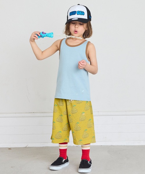 MARKEY'S（マーキーズ）の「無地スパンフライスタンクトップ（Tシャツ/カットソー・キッズ・ピンク/ベージュ/グレー/オフホワイト/ブラック/ライトブルー・140/130/120/110/100/90/80）」の10枚目の写真