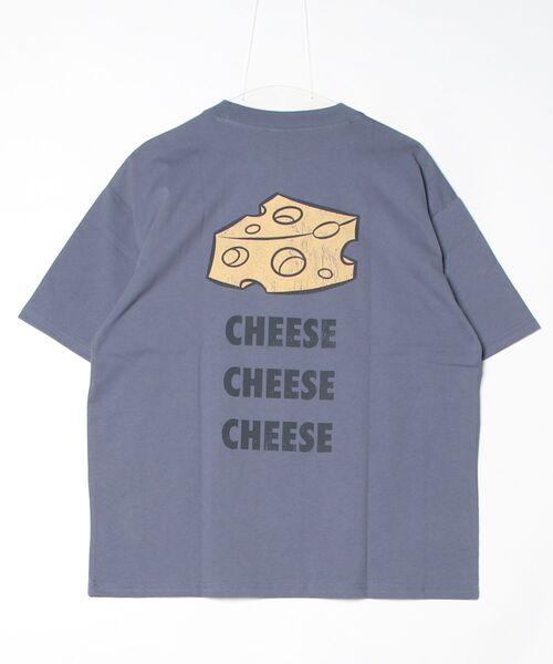 Tom&Jerry(トムアンドジェリー)の「【TOM&JERRY/トムとジェリー】USD加工プリント半袖Tシャツ/ バックプリントTシャツ/ユニセックス(Tシャツ/カットソー・メンズ・スミクロ/アイボリー/ネイビー/サーモンピンク・L/M/LL)」の7枚目の写真