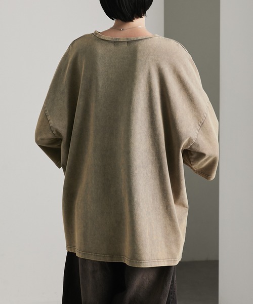 cussil(クシル)の「【cussil/クシル】リファインコットンフェードグラフィック半袖Tシャツ(Tシャツ/カットソー・メンズ・ブラック/グレー・L/S/M)」の10枚目の写真