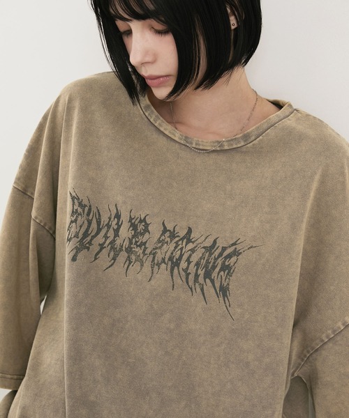 cussil(クシル)の「【cussil/クシル】リファインコットンフェードグラフィック半袖Tシャツ(Tシャツ/カットソー・メンズ・ブラック/グレー・L/S/M)」の13枚目の写真