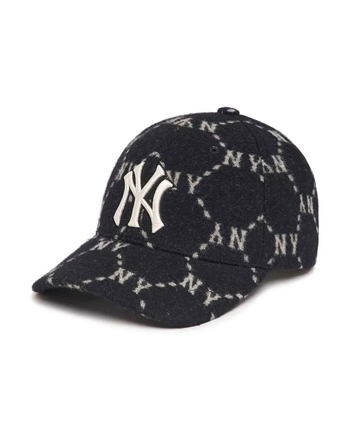 MLB(メジャーリーグベースボール)の「エムエルビー【MLB】- ニューヨーク・ヤンキース キャップ 【New York Yankees JAQUARD STRUCTURE BALL CAP BLACK 3ACPMW126】】(キャップ・レディース・ブラック・FREE)」の3枚目の写真