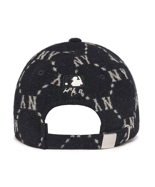 MLB(メジャーリーグベースボール)の「エムエルビー【MLB】- ニューヨーク・ヤンキース キャップ 【New York Yankees JAQUARD STRUCTURE BALL CAP BLACK 3ACPMW126】】(キャップ・レディース・ブラック・FREE)」の5枚目の写真