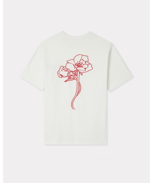 KENZO（ケンゾー）の「'KENZO Archive Rose' アウトライン Tシャツ イン コットン（Tシャツ/カットソー・メンズ・ホワイト系その他・X-LARGE/LARGE/X-SMALL/SMALL/MEDIUM）」の6枚目の写真