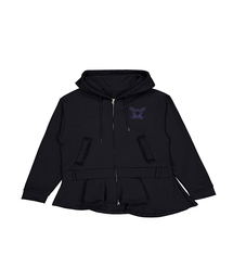KIDULT HOODED ZIP-UP