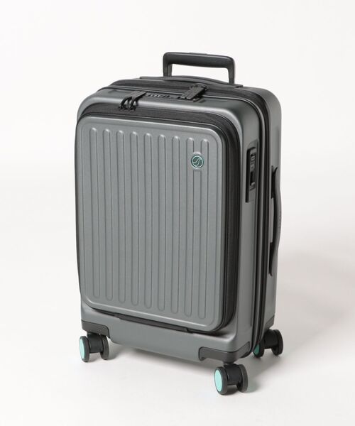 NAUGHTIAM(ノーティアム)の「【TIERRAL/ティエラル】 キャリーケース 35L(42L) ノーティアム別注(スーツケース/キャリーバッグ・メンズ・ホワイト/チャコールグレー・FREE)」の2枚目の写真