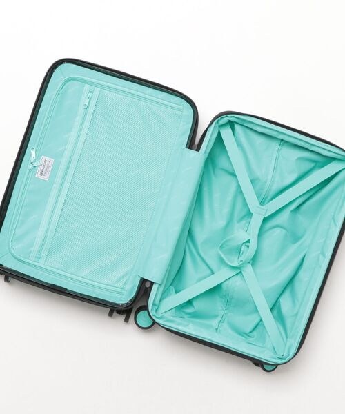 NAUGHTIAM(ノーティアム)の「【TIERRAL/ティエラル】 キャリーケース 35L(42L) ノーティアム別注(スーツケース/キャリーバッグ・メンズ・ホワイト/チャコールグレー・FREE)」の4枚目の写真