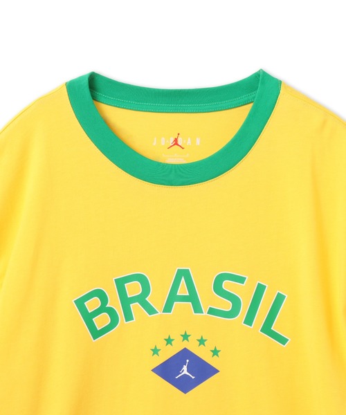 JORDAN BRAND(ジョーダンブランド)の「JORDAN BRAND M J 85 SS NVL GX CREW P6 / ジョーダン ブランド ジョーダン NVL GX ショートスリーブ クルー P6 / NIKE【SP】(Tシャツ/カットソー・メンズ・イエロー・XXL/XL/L/M/S)」の3枚目の写真