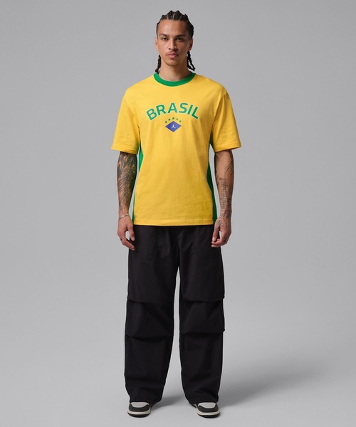 JORDAN BRAND(ジョーダンブランド)の「JORDAN BRAND M J 85 SS NVL GX CREW P6 / ジョーダン ブランド ジョーダン NVL GX ショートスリーブ クルー P6 / NIKE【SP】(Tシャツ/カットソー・メンズ・イエロー・XXL/XL/L/M/S)」の8枚目の写真