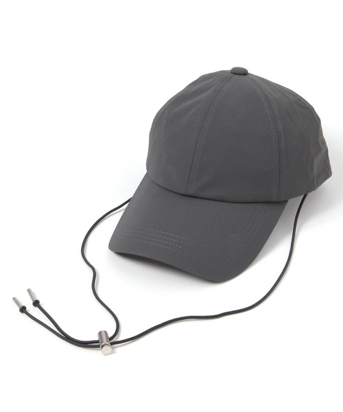 LEPSIM(レプシィム)の「シェルテック*多機能キャップ 646437(キャップ・レディース・ブラック/ベージュ/チャコールグレー・ONE SIZE)」の2枚目の写真