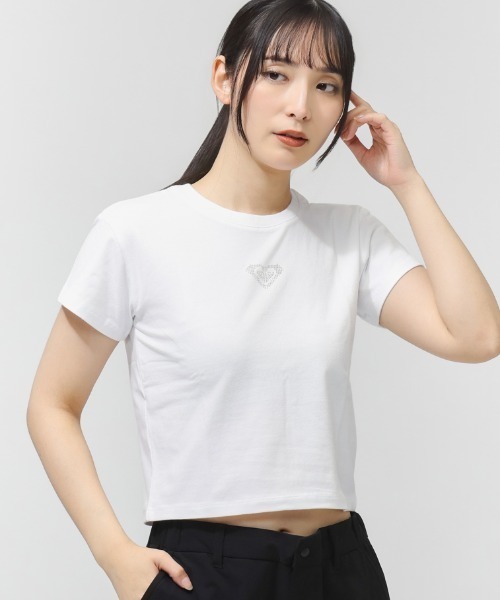 ROXY(ロキシー)の「ロキシー ROXY GALAXY(Tシャツ/カットソー・レディース・ブラック/ネイビー/ホワイト・S/M/L)」の2枚目の写真