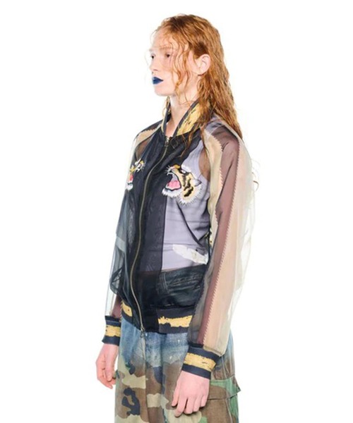 Skeleton Printed Souvenir Jacket（スカジャン）｜TOLQ（トルク）の