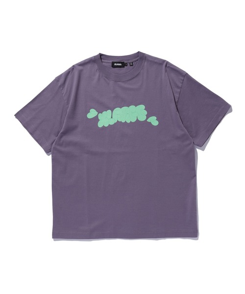XLARGE(エクストララージ)の「THROW UP S/S TEE(Tシャツ/カットソー・メンズ・パープル/ホワイト/ブラック・S/M/L/XL)」の3枚目の写真