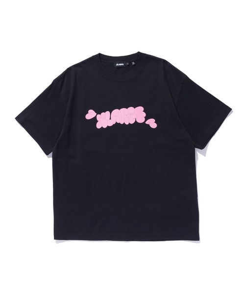 XLARGE(エクストララージ)の「THROW UP S/S TEE(Tシャツ/カットソー・メンズ・パープル/ホワイト/ブラック・S/M/L/XL)」の2枚目の写真