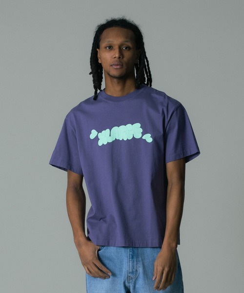 XLARGE(エクストララージ)の「THROW UP S/S TEE(Tシャツ/カットソー・メンズ・パープル/ホワイト/ブラック・S/M/L/XL)」の10枚目の写真