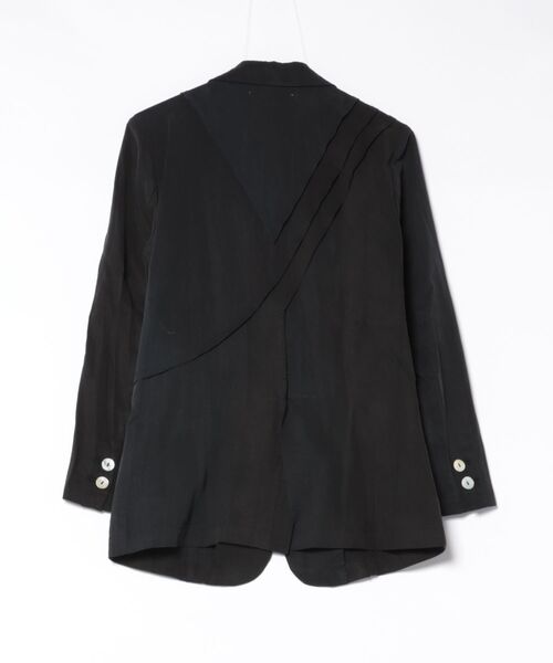L.H.P(エルエイチピー)の「aenrmous/エーノマース/VACILLATE JACKET(テーラードジャケット・レディース・ブラック・2/1)」の2枚目の写真