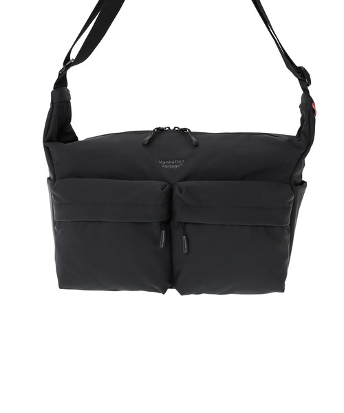 Manhattan Portage（マンハッタンポーテージ）の「NEUES VELOCITY SHOULDER BAG (LG) TUSSAH PVC（ショルダーバッグ・メンズ・ブラック・MEDIUM）」の10枚目の写真