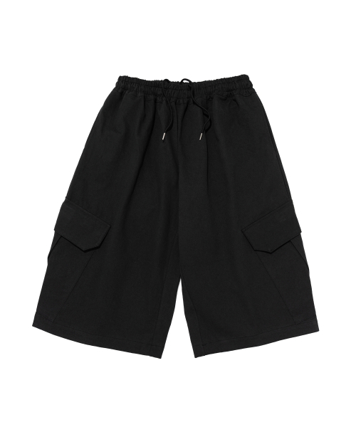 CARGOBROS(カーゴブロス)の「バイオ 8部バミューダカーゴパンツ (ブラック)(その他パンツ・メンズ・その他・FREE)」の1枚目の写真