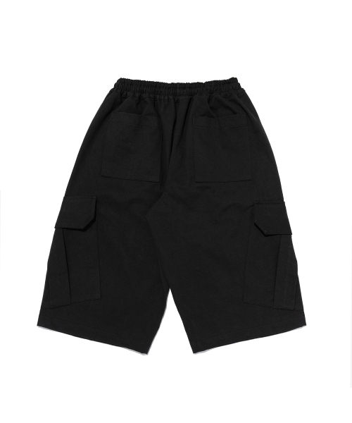 CARGOBROS(カーゴブロス)の「バイオ 8部バミューダカーゴパンツ (ブラック)(その他パンツ・メンズ・その他・FREE)」の2枚目の写真