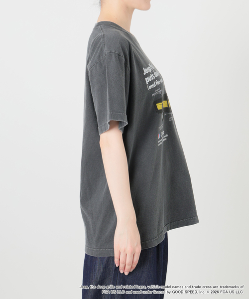 GOOD ROCK SPEED（グッドロックスピード）の「GOOD ROCK SPEED / グッドロックスピード ジープ Pickup Promo T-Shirt（Tシャツ/カットソー・レディース・チャコールグレー・LARGE/MEDIUM/SMALL）」の5枚目の写真