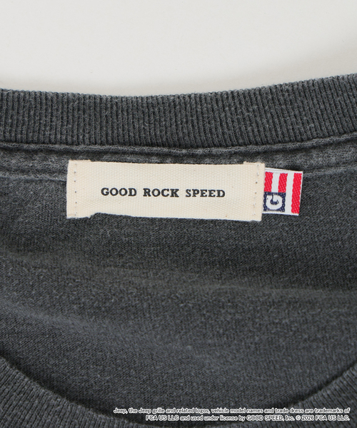 GOOD ROCK SPEED（グッドロックスピード）の「GOOD ROCK SPEED / グッドロックスピード ジープ Pickup Promo T-Shirt（Tシャツ/カットソー・レディース・チャコールグレー・LARGE/MEDIUM/SMALL）」の8枚目の写真