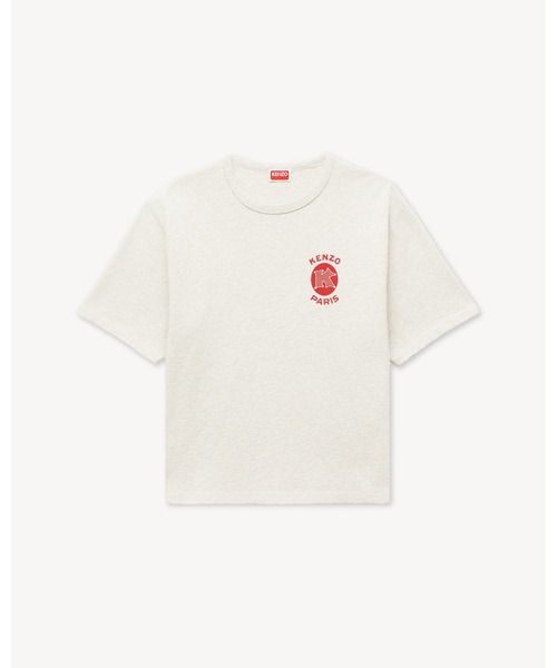 KENZO(ケンゾー)の「'KENZO Paris Emblem' ルーズ Tシャツ イン コットン(Tシャツ/カットソー・レディース・グレー系その他・X-SMALL/SMALL/MEDIUM)」の5枚目の写真