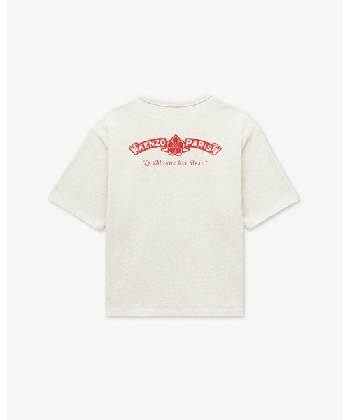 KENZO(ケンゾー)の「'KENZO Paris Emblem' ルーズ Tシャツ イン コットン(Tシャツ/カットソー・レディース・グレー系その他・X-SMALL/SMALL/MEDIUM)」の6枚目の写真