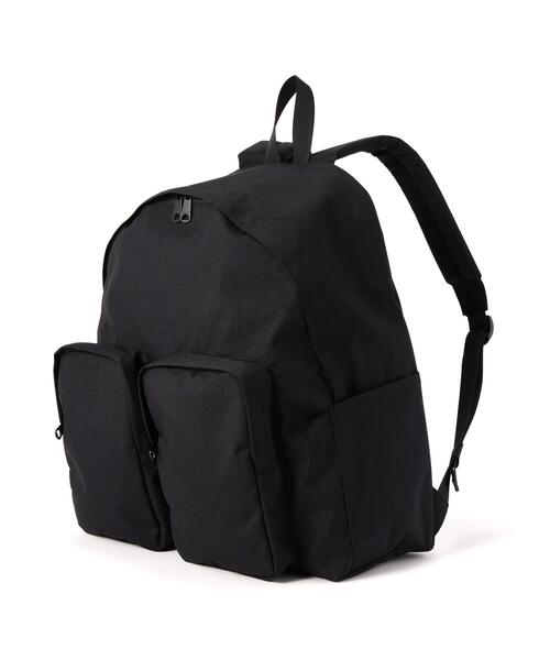 PACKING（パッキング）の「PACKING/パッキング STANDARD DP BACK PACK　スタンダードダブルポケットバックパック　PA-61（バックパック/リュック・メンズ・ブラック・FREE）」の2枚目の写真
