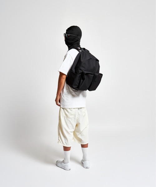 BEAVER(ビーバー)の「PACKING/パッキング STANDARD DP BACK PACK スタンダードダブルポケットバックパック PA-61(バックパック/リュック・メンズ・ブラック・FREE)」の10枚目の写真