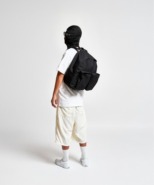 BEAVER(ビーバー)の「PACKING/パッキング STANDARD DP BACK PACK スタンダードダブルポケットバックパック PA-61(バックパック/リュック・メンズ・ブラック・FREE)」の12枚目の写真