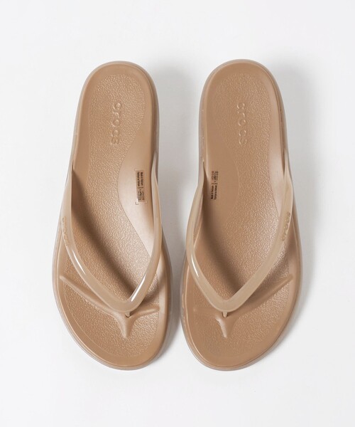 crocs(クロックス)の「<crocs>JELLY RUND FLIP サンダル(サンダル・レディース・ベージュ・24cm/25cm/23cm)」の10枚目の写真
